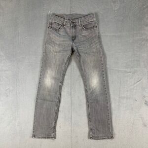 Levis 511 Slim Boys Youth Gray 12 Reg 26x26 Jeans